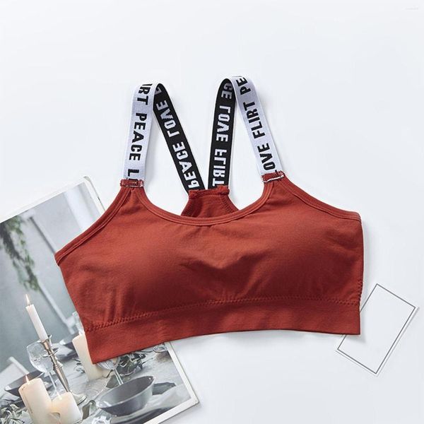 Mulheres Shapers Mulheres Sexy Sports Bra Tops para Top Fitness Yoga Feminino Pad Sportswear Colete Tanque Esporte Push Up Bralette