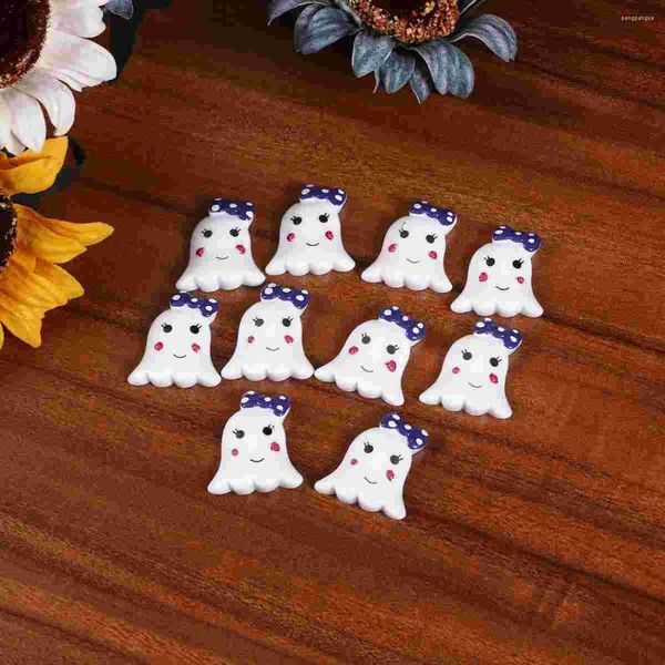 Garrafas de armazenamento 10 PCs Fazendo acessórios de halloween artesanato infantil acessórios de charme de capa de telefone