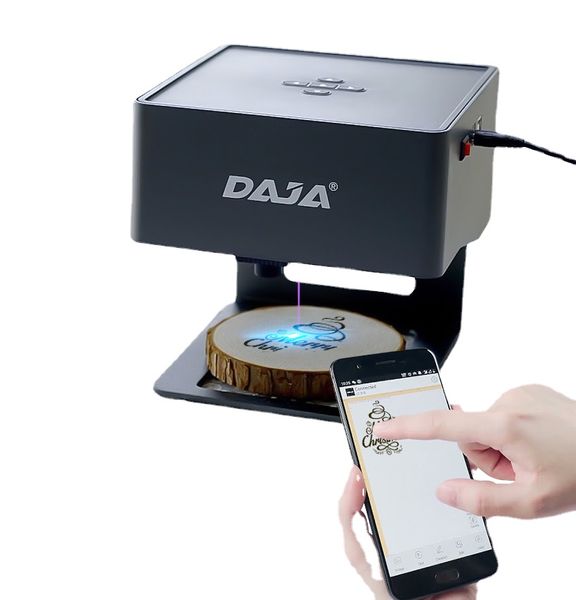 Лазерный гравер DAJA с ЧПУ DIY DJ6, лазерный гравировальный станок, 3000 МВт, быстрый мини-принтер для логотипов, резак, деревообработка, дерево, пластик