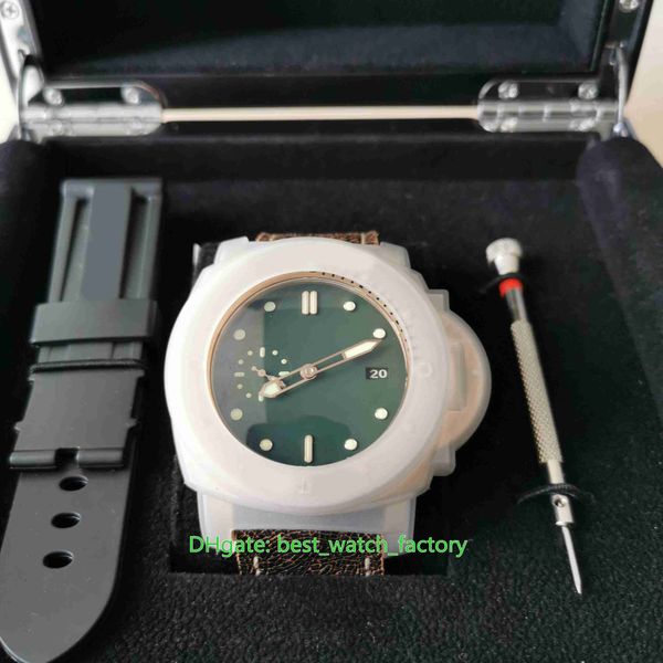 Orologio da uomo VS Factory di migliore qualità VSF 47mm sommergibile P382 382 00382 orologi LumiNova in bronzo CAL.P.9000 movimento meccanico automatico orologi da polso da uomo