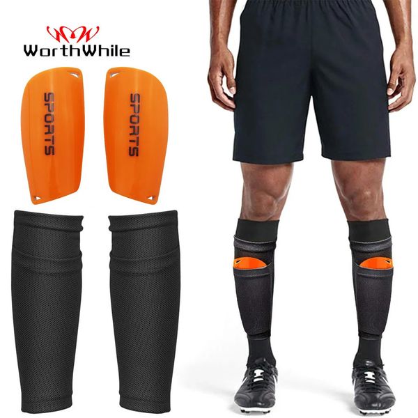 Schutzausrüstung WorthWhile 1 Paar Fußball Fußball Schienbeinschoner Teenager Socken Pads Professionelle Schilde Legging Schienbeinschoner Ärmel 231005