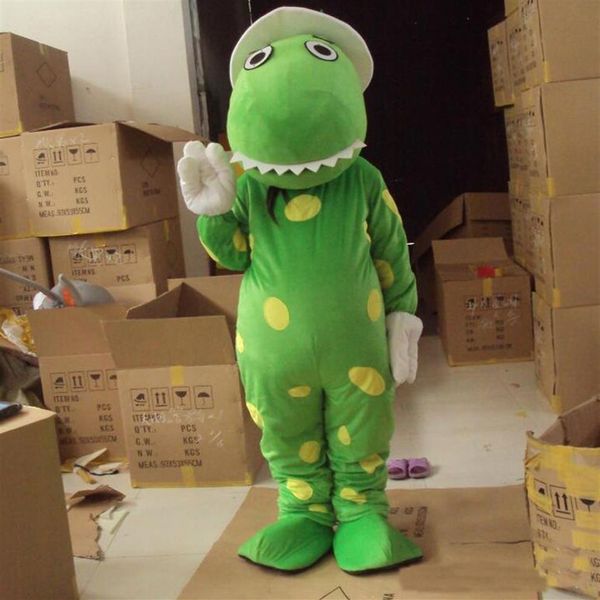 2018 Alta qualità Dorothy the Dinosaur Costume mascotte termini materiale testa 288J