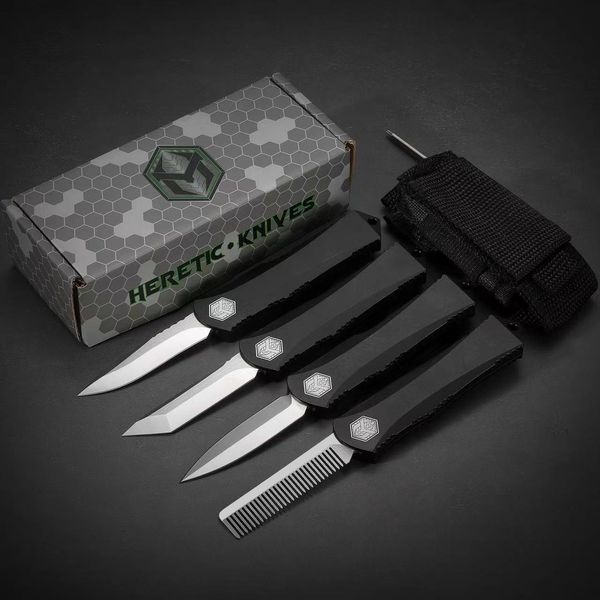 12 Modelle HERETIC Out of Front Knife MT Auto Automatische taktische Taschenmesser EDC-Werkzeuge