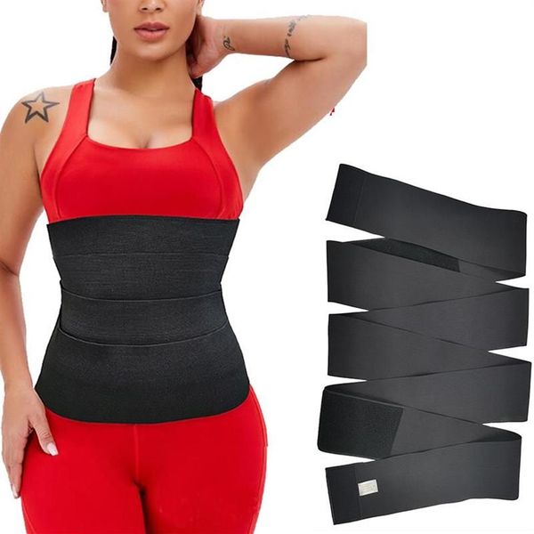 Donna Shaper Vita Trainer Shaperwear Cintura Donna Dimagrante Tummy Wrap Trimmer Elastici a resistenza Cincher Body Shaper Fajas Co272t