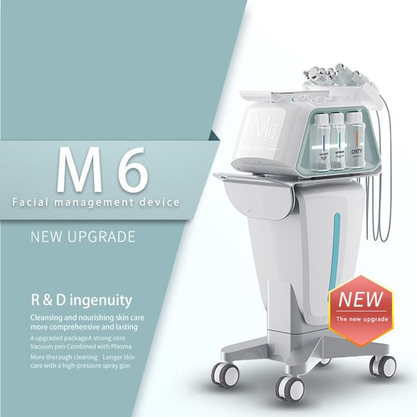 Spedizione veloce Dispositivi per la cura della pelle RF Face Lift Soluzione per peeling facciale Aqua Macchina per la cura della pelle Hydra Macchina per idradermoabrasione per uso domestico