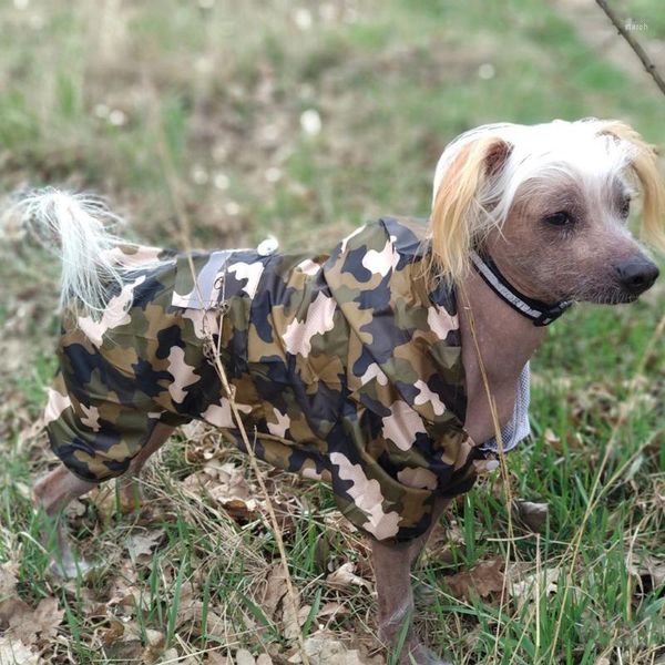 Köpek Giyim Yağmur Cox Puppy Yağmur Ceketi Yansıtıcı Su geçirmez kıyafetler Yumuşak Nefes alabilen evcil kedi Küçük Yağmur Giyim XS - 5xl