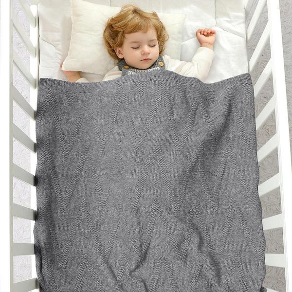 Coperte Coperta estiva Maglia Nata Cose per bambini Asciugamano da bagno infantile Passeggino Fasce Copertine per biancheria da letto per bambini Lenzuola Abiti da tiro