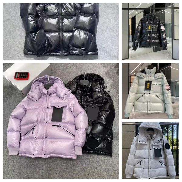 Tasarımcı Hoodie Erkekler Kış Ceket Giyim Fransız Marka Windbreaker Biker Ceket Dış Giyim Moda Erkekler Moda Günlük Stil Yeni Büyük Yuvarlak Logo