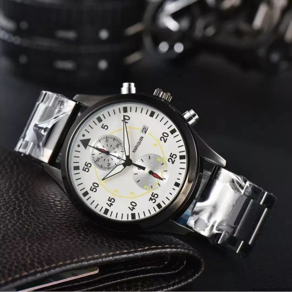 Yupoo Heißer Verkauf Original Marke Uhren Für Männer Luxus Quarz Stell Strap Automatische Datum Täglich Wasserdicht Mode Design Neue AAA Uhren Herren Uhren Hohe Qualität