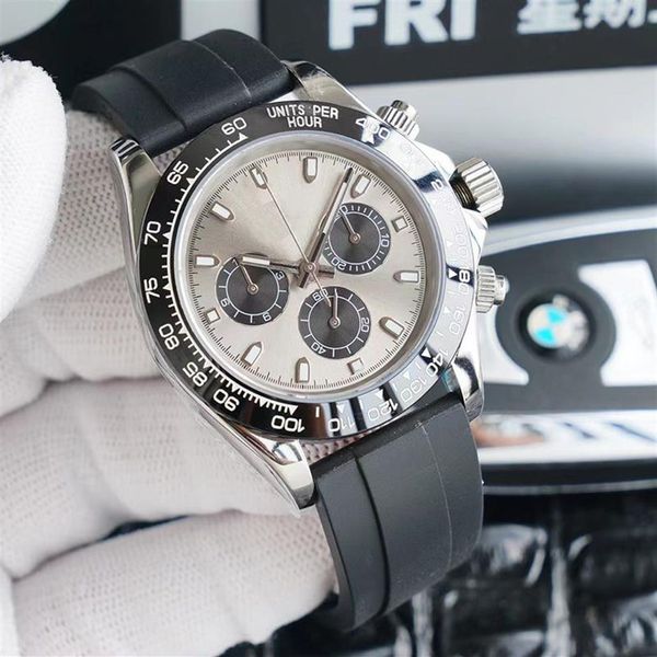 Horloge voor heren designer luxe horloges hoogwaardige automatische roségouden horloges maat 41 MM roestvrijstalen kast rubberen band waterpr262G