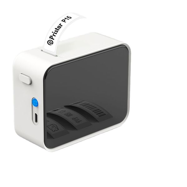 Drahtloser Bluetooth-Etikettendrucker, tragbarer Thermodrucker, ähnlich wie D11, D110, D101, Etikettiermaschine, Mini-Etikettendrucker, P15-Aufkleber