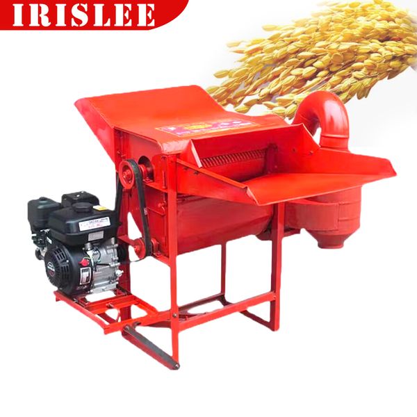 Multifunzione Elettrico Piccolo Portatile Sorgo Soia Multi Crop Paddy Riso Grano Mais Pelapatate Mais Sheller Trebbiatrice Macchina