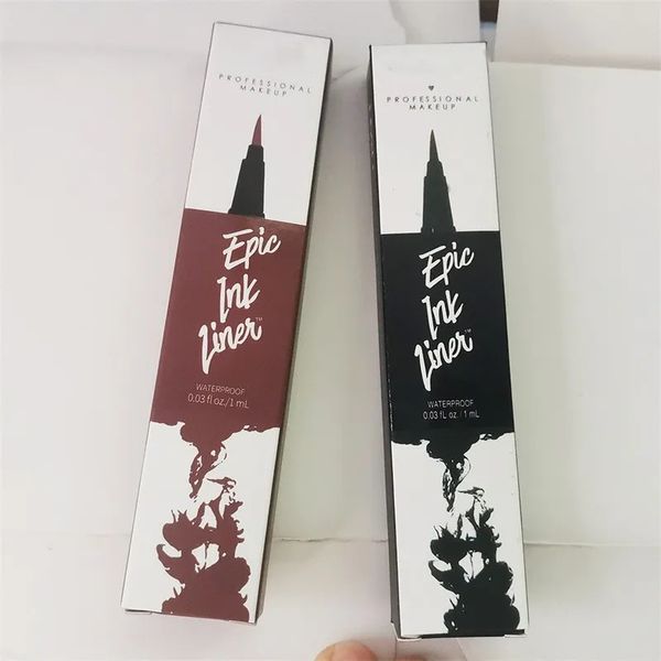 Epic Ink Liner водостойкий черный коричневый 2 цвета жидкая подводка для глаз карандаш для глаз макияж maquiagem долговечная ручка линия карандаша для век