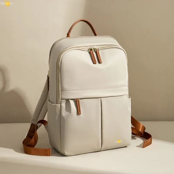 Schultaschen CFUN YA Luxus 2023 Sommer Trend Frauen Rucksack 14 Zoll Laptop Tasche Pack Reise Student Schultasche Teen Mädchen Büchertasche 231005