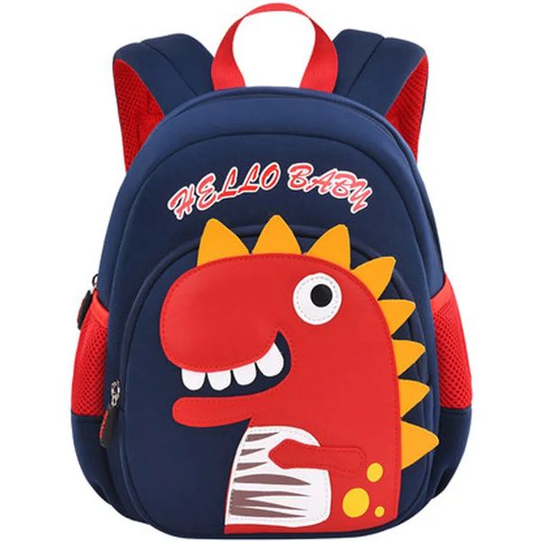 Sacos escolares Crianças Saco 3D Bonito Dos Desenhos Animados Dinossauro Crianças Sacos de Jardim de Infância Mochila Pré-escolar para Meninos Meninas Bebê Sacos Escolares 3-4-6 Anos 231006