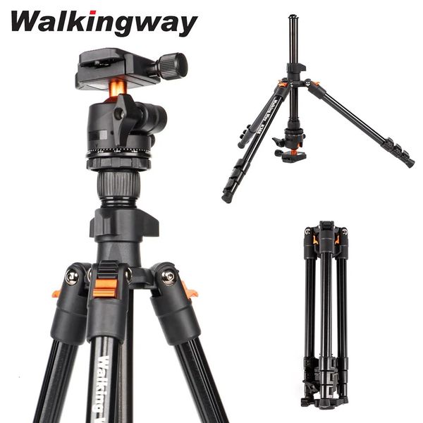 Штативы Walkingway 6299 дюймов, штатив для камеры, алюминиевый, портативный, легкий, компактный для путешествий, с шаровой головкой для мольберта для проектора 231006