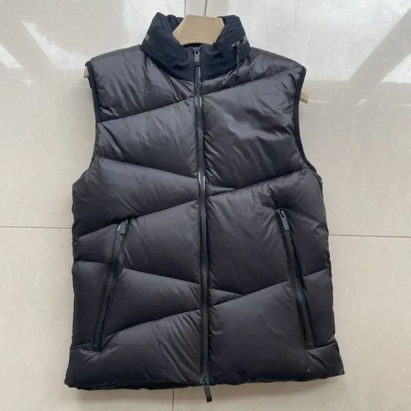 Parka in piumino da uomo Autunno e inverno Uomo e donna Colletto rialzato Gilet in piuma Y2K Giacca casual Cappello nascosto caldo comfort cappotto moda 231005