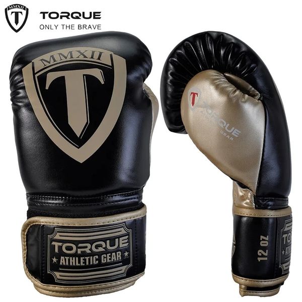 Guanti sportivi TORQUE Uomo Donna 8 10 12 14 16 once Boxe PU Pelle Tiger Muay Thai MMA Professione Kickboxing Adulti Sandbag Training 231005