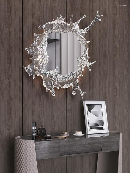 Lampada da parete Creativa Ondulazione dell'acqua Designer Art Portico Decor Soggiorno Fiore Bagno Spogliatoio Specchio Apparecchio di illuminazione