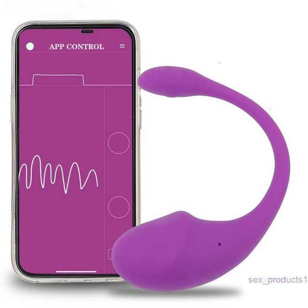 Erwachsene Massagegerät Sexspielzeug App Fernbedienung Vibrator für Frauen Bluetooth Dildo Weiblich Tragbar Anal B6V4