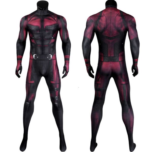 Homem vermelho halloween zentai terno michael murdock cosplay traje filme ousar trajes outfitcosplay