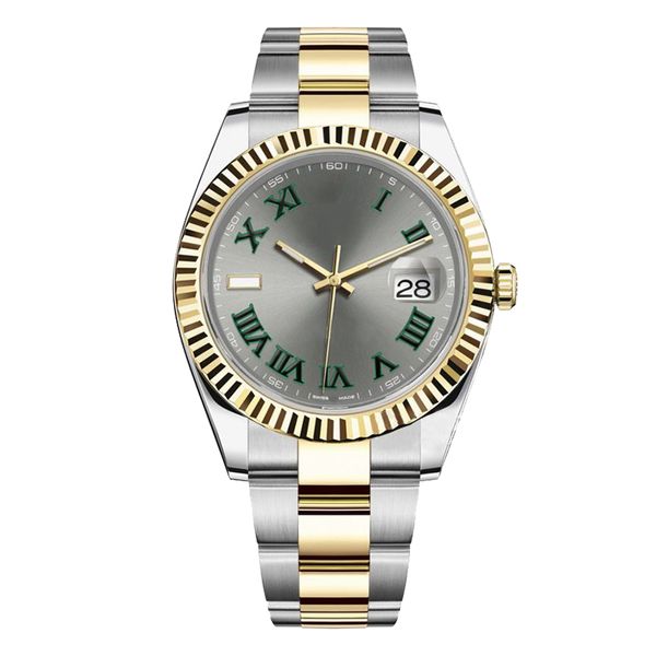 Damenuhr Montre Luxe Femme Uhren automatische mechanische AAA-Uhr 36 mm Automatikwerk Saphirglas glatter Ring Edelstahl leuchtende Uhren