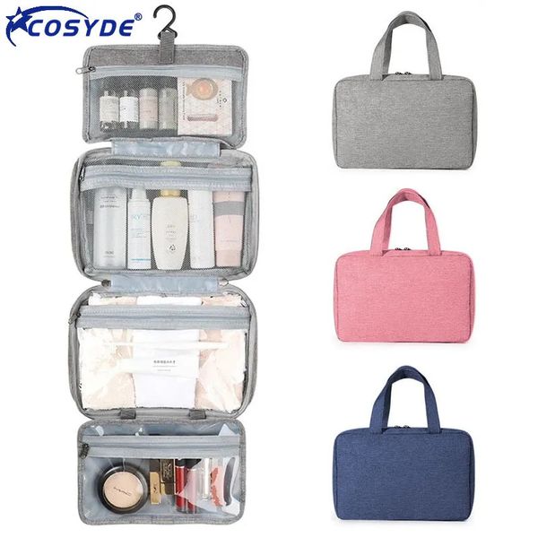 Kosmetiktaschen Fällen Männer Make-up-Tasche Tragbare Toilettentasche für Frauen Necessarie Feminina Reise Vanity Organizer Bolsa Kosmetik Aufbewahrungstasche 231006