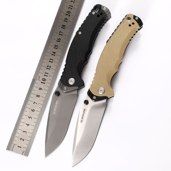 BOKER Multifunctioneel Snijden Zakmes Survival Militair Tactisch Mes Kampeeruitrusting EDC Multitool Cutter Zakmes 421