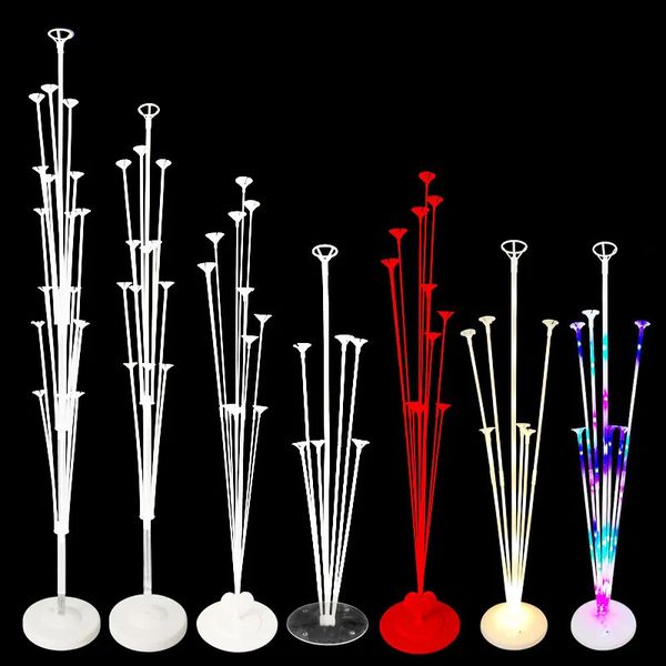 Diğer Etkinlik Partisi Malzemeleri 1Set 7/19 Tüp Balon Tutucu Balonlar Stand sütunu konfeti Balon Çocuk Doğum Günü Partisi Bebek Duş Düğün Dekorasyon Malzemeleri 231005