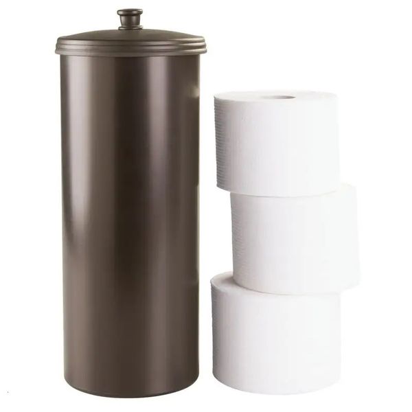 Porta carta igienica Contenitori per carta igienica 3 rotoli 63 pollici di diametro x 155 pollici di altezza 231005