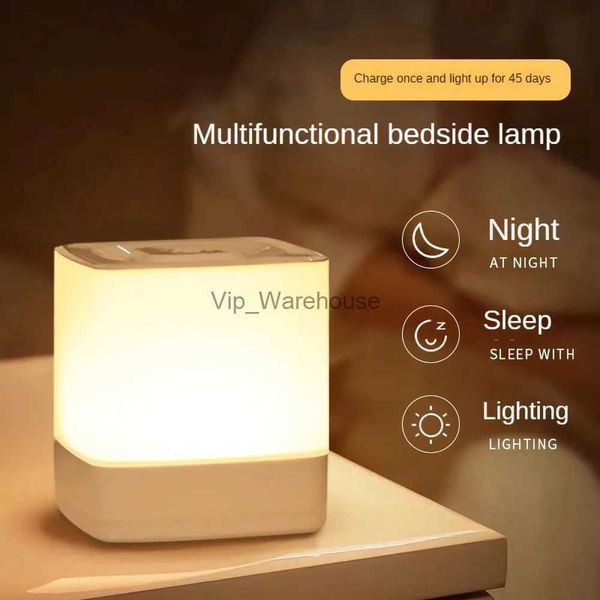 Tischlampen, kreative wiederaufladbare Touch-Nachtlicht, Augenschutz, stufenloses Dimmen, Schlafzimmer-Nachttisch-Atmosphäre, Tischlampe, Geschenk für Freunde, YQ231006