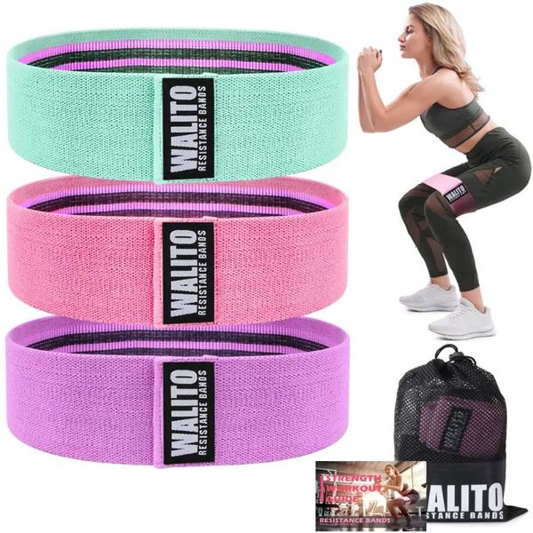 Faixas de resistência para pernas e bumbum conjunto de exercícios espólio quadril largo treino esportes equipamentos de fitness 231006