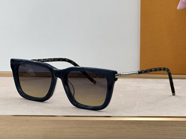 Realfine888 5A Eyewear Z1830U MNG Blaze Square Luxus-Designer-Sonnenbrille für Mann und Frau mit Brillenetui