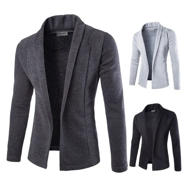 Mens Sweaters Dış Ticaret İlkbahar ve Sonbahar Sıralı Renkli Hardigan Slim Sıradan Ceket Vneck 231006