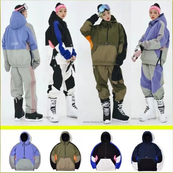 Outros artigos esportivos Conjunto de esqui Men Macicless Suites femininos Snowboard use neve casaco de inverno calças de inverno Skims Dupe Snowboard pano 231005