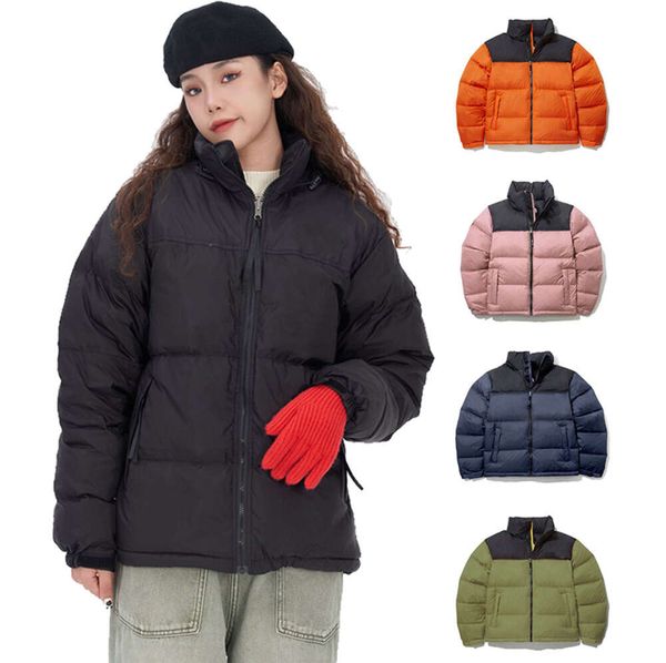 Piumini da uomo firmati da donna con stampa di lettere nord coppie calde parka impermeabili per capispalla per viso maschile taglia asiatica M-XXXL