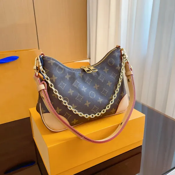 Populante borsetta da design di lusso da donna Borsa a traversa per tracolla da donna con una borsa a tracolla in metallo da donna con una borsa a tracolla in metallo 28 cm