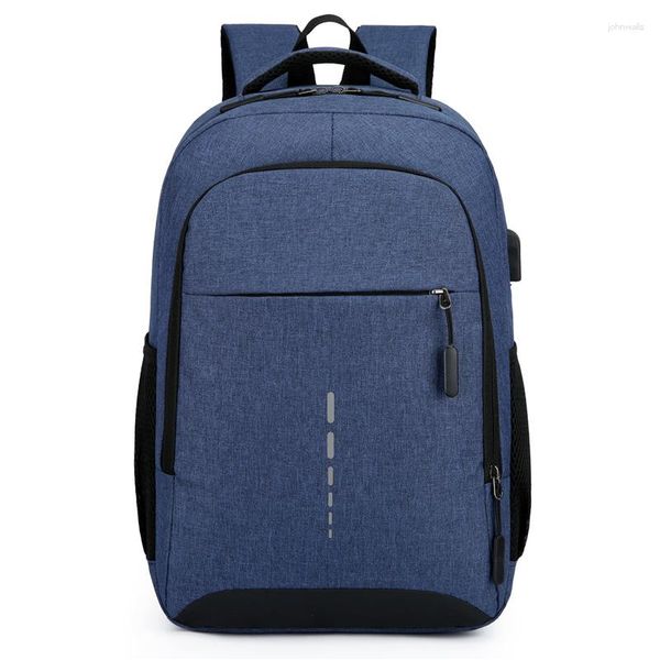 Schultaschen Ultraleichter Herren-Rucksack, wasserdicht, USB-Laderucksack, Rucksack für Herren, stilvoller Freizeitrucksack