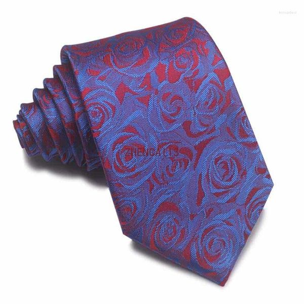 Papillon Cravatta da uomo 8 cm Matrimonio Adulto Blu Cravatte Pre-annodate Accessori Krawatte Collo Borgogna Festa MP61