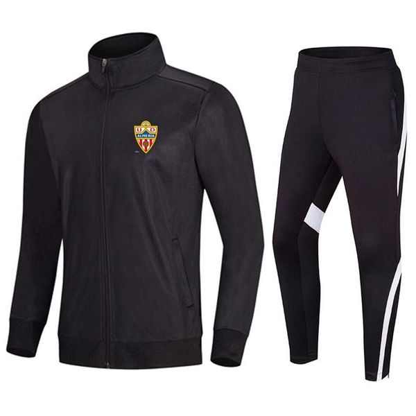 Union Deportiva Almeria Fußballbekleidung Uniform Fußballjacke Sportbekleidung Schnell trocknend Sporttraining Laufen Basketball Aufwärmanzüge195u