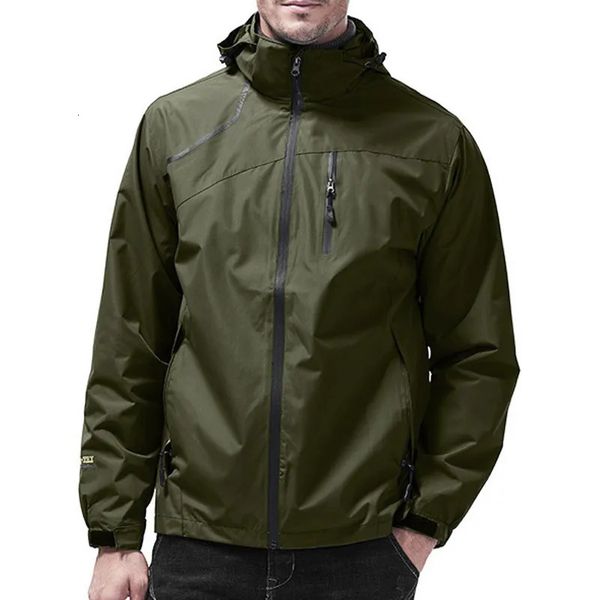 Outros artigos esportivos outono inverno jaquetas impermeáveis homens caminhadas camping jaqueta blusão escalada casaco de pesca tático roupas de caça 231006