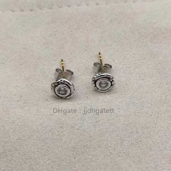 Ohrringe Versand Designer-Schmuck Frau Mode Ohrring Luxus Bijoux Weiße kostenlose Edelsteine Ohrstecker für Frauen