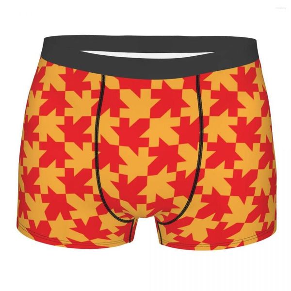 Cuecas masculinas caindo roupa interior novidade boxer briefs shorts calcinha homme macio S-XXL