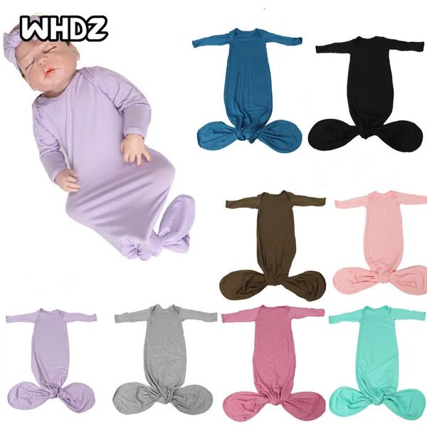 Schlafsäcke Wallaby Kids Tall geknotetes Babykleid, superweicher, aus Bambus geborener Schlafsack für Babys, Mädchen und Jungen, 231005