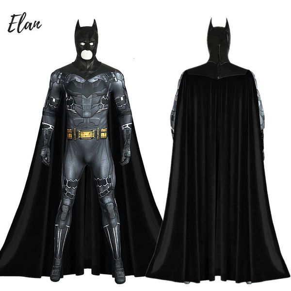 Costume cosplay pipistrello nero Film Flash Pipistrello Ben Vestito cosplay 3d stampato Spandex Tuta Affleck Costumi pipistrello Bruce Zentai Outfitcosplay