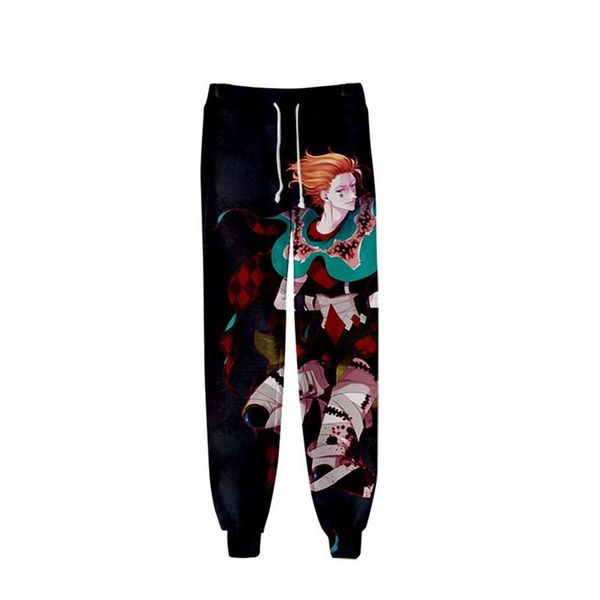 Anime Hunter X Hunter Pantaloni sportivi stampati in 3D Pantaloni larghi Moda Harajuku Jogger Pantaloni Hisoka Pantaloni sportivi Streetwear Uomo Donna Pantaloni316r