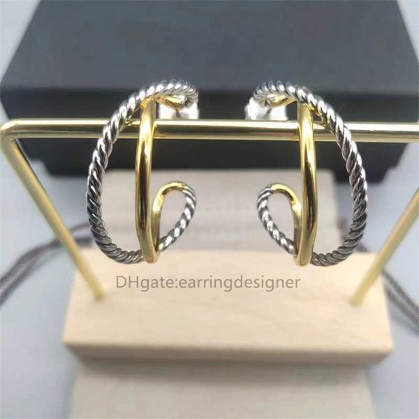 Frauen Bijoux Versand Ohrringe Ohrring Luxus Klassisch Frei Mode Designer Einfache Ring Ohrringe Schmuck Frau Gold Geometrisches Muster Vielseitig 0YX5