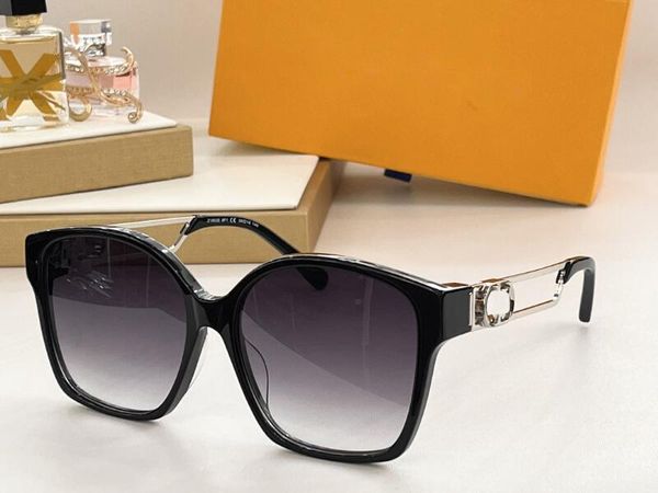 Realfine888 5a óculos z1846e link luz clássico quadrado luxo designer óculos de sol para homem mulher com óculos caso pano