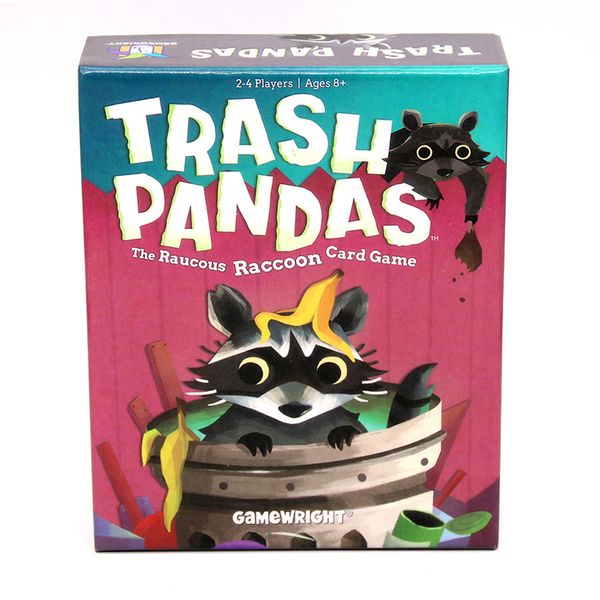 Distributore di giochi da tavolo all'ingrosso economico di alta qualità Gamewright Trash Pandas The Raucous Raccoon Gioco di carte Gioco di raccolta di feste in famiglia per bambini Adolescenti Adulti