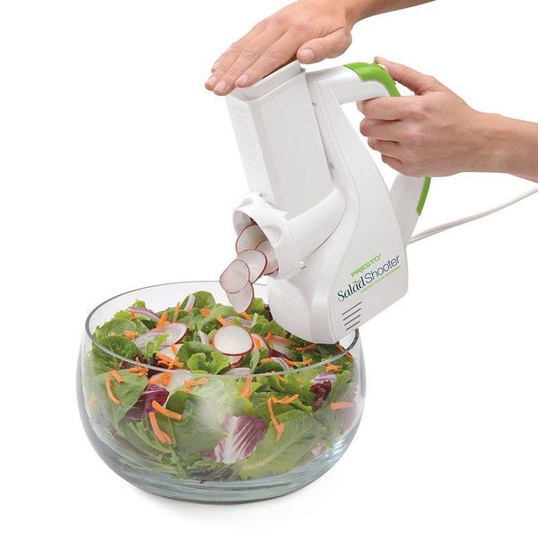 Outras ferramentas de cozinha Presto Salad Shooter Electric Slicer 02910 Drop Delivery Home Garden Dining Bar Dhfm0